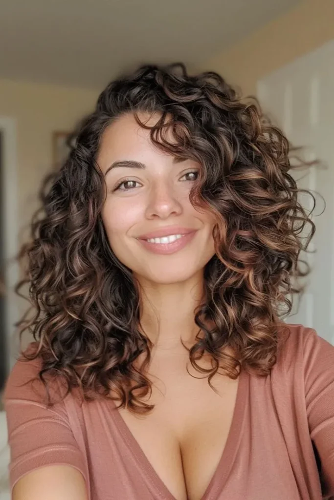 Benefits of Layers in Shoulder Length Curly Hair
