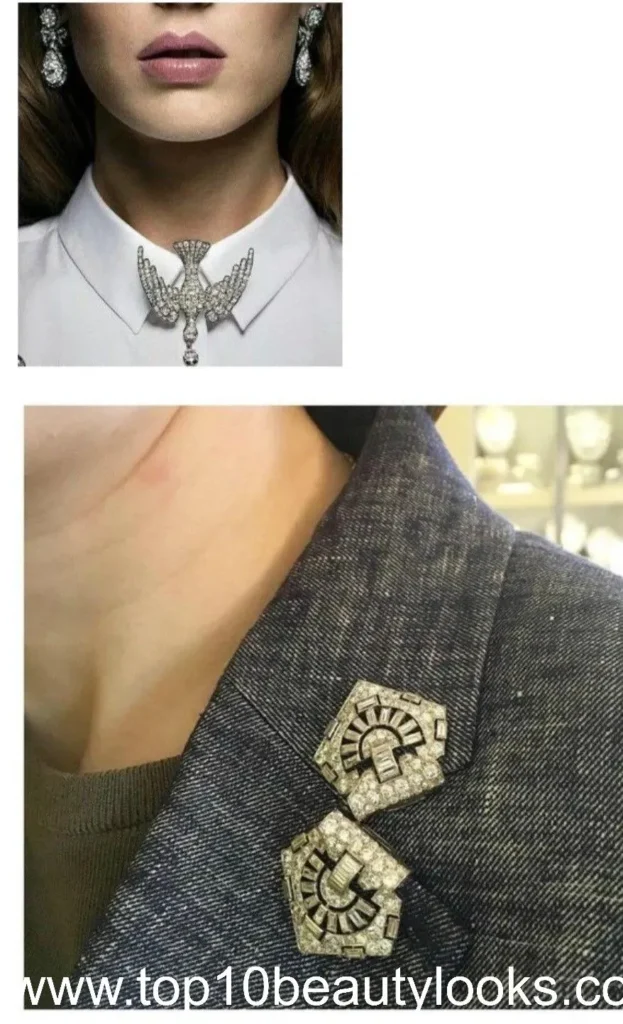 Vintage Brooch Styling Ideas