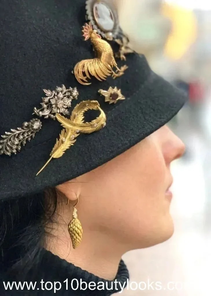 Vintage Brooch Styling Ideas